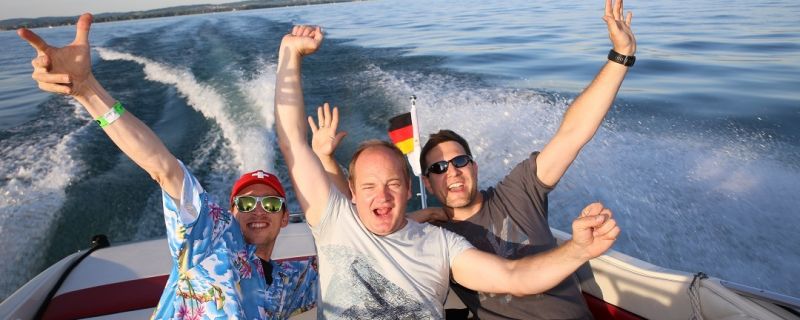 Bootsfahrt mit dem Team von seechat.de – Die Bodensee Community